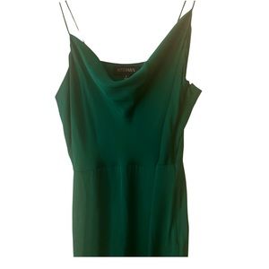 Brand new just removed tag.  Intermix satin  full length dress never worn out